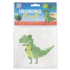 Rappa Zažehľovacie korálky 15x15 cm Dinosaurus