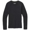 SMARTWOOL W CLASSIC THERMAL MERINO BASELAYER CREW, charcoal heather - M