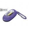 LED kľúčenka EMOS 1x COB LED, na 2x CR2032Fialová