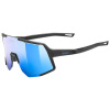 UVEX SEQUENZE BLACK MATT / MIR.BLUE 2026