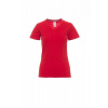 Tričko PAYPER V-NECK LADY, červená, L