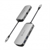 Adam Elements CASA X DP USB-C 8K 10-in-1 Hub - Grey AAPADHUBXDPGY