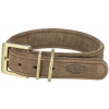 Obojok PURE kožený, L: 47-54 cm/40 mm, hnedá