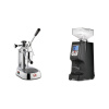 La Pavoni Europiccola Lusso + Eureka Atom 60, black