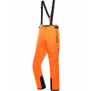 Alpine Pro Lermon Pánske lyžiarske nohavice MPAY615 neón pomaranč XL