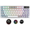 ASUS ROG AZOTH Moonlight White, mechanický, Bluetooth, USA, biely