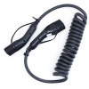 Sectron Nabíjecí kabel spirálový - Type 2 / Type 2, 22 kW, 3 × 32 A, 400 V, 5 m (EL-T2T2-3F32A-7M-TC)