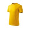 T-shirt Malfini Basic Jr MLI-13804 yellow (127515) Black 110 cm/4 lata