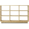 Policový regál Plank 181 cm prírodné drevo