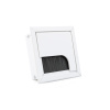 ATM Prechodka na káble PK - 01 - F3 - Biela - 80x80 mm 628349bef3f2ac02377a784ebe9c9b61
