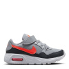 Nike Air Max SC Little Kids' Shoe Grey/Red 2 (34)
