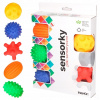 Hencz Toys Edukačné farebné loptičky ježkovia 5ks