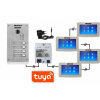 Set WIFI P2P TUYA videozvonku | ZONEWAY ZW-777 + ZW-738-4