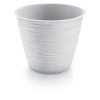 kvetináč 19,5cm FURU DFO200-S449 biely plastový PROSPERPLAST