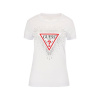 Dámske Tričko s krátkym rukávom GUESS SS CN STAR TRIANGLE TEE W3BI55J1314-G011 – Biela