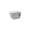 DURAVIT Starck 3 závesné WC Comfort s hlbokým splachovaním, 360 mm x 545 mm, 2215090000