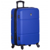 Cestovní kufr TUCCI T-0117/3-L ABS - modrá - 94 L + 35% EXPANDER