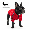 Tepláková mikina s reflexnými prvkami, oblečenie pre psa, francúzskeho buldočka a iné plemená, veľkosť M