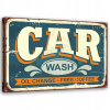 Retro obrazový znak -car Wash 90x60 (Retro obrazový znak -car Wash 90x60)