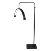 Kozmetická lampa MOON 2 - FLAT - čierna
