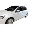 HEKO | Deflektory / ofuky okien pre Peugeot 308 5D HTB 2013-2021 4ks predne+zadne