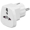 Goobay Cestovný adaptér pre cudzincov IEC 320 C13, biely