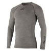 Alpinestars Tech Top LS Winter, termo tričko s dlhým rukávom - Melange Gray Black Veľkosť: XS/S