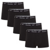 Reebok 5 Pack Trunks Mens Black Small