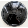 VW Volkswagen PASSAT 6 2006-2011 (100mm) zadný znak, logo - plná čierna lesklá