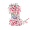 Alize Puffy Color 6494 Ružová, biela