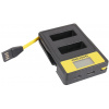 PATONA Photo Duálna nabíjačka Canon LP-E12 s LCD displejom, USB