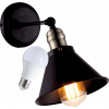 Nástenné lampy Jednorazové čierne retro priemyselné (Nástenné lampy Jednorazové čierne retro priemyselné)