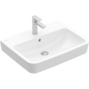 VILLEROY & BOCH O.novo závesné umývadlo s otvorom (zadná a spodná strana brúsená), s prepadom, 600 x 460 mm, biela alpská, 4A416G01