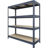 Kaiserthal Heavy Rack Regál 1770 x 2000 x 600 mm 4 police sivá