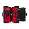 Bedroom Fantasies Bondage Suitcase PU Leather 11 ks, sada pre pokročilých bdsm