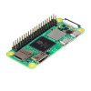 RASPBERRY PI ZERO 2 WH s GPIO headerem