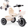 Trojkolka protišmykové rukoväte zvončekový kôš béžová ECOTOYS