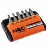 NEO tools 06-101 sada bitov 6ks s držiakom