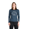 Northfinder Dámske dlhorukávové merino tričko ARACELY navy S TR-6032OR