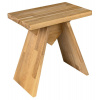 Sapho ASTYLE Stolička 40x41x25cm, masív prírodný dub SPH AS410