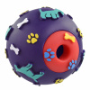 Flamingo Treat Ball 11cm - loptička na pamlsky, loptička pre psa - fialová