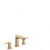 Umývadlová batéria Hansgrohe Talis E s výpusťou kartáčovaný bronz 71733140, 1 ks