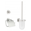 Grohe Essentials - Sada doplnkov pre toaletu 3 v 1, supersteel 40407DC1