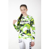 PitBull West Coast - dámský L.S. rashguard CAMO 1 zelený XL