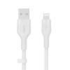 Belkin Belkin Lightning kabel, 1m, bílý - Flex