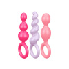 Satisfyer Booty Call 3 ks colored