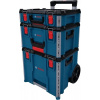 BOSCH Sada 3 systémových kufrov na kolieskach L-BOXX Constructor