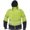 Cerva KNOXFIELD PROFI HI-VIS Reflexná obojstranná mikina žltá / čierna XL 0301054570004