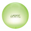 Lifefit Gymnastický loptu Transparent 65 cm sv. zelený