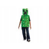 Kostým Creeper Minecraft s licenciou, Maska, Kostým, veľkosť 128-134